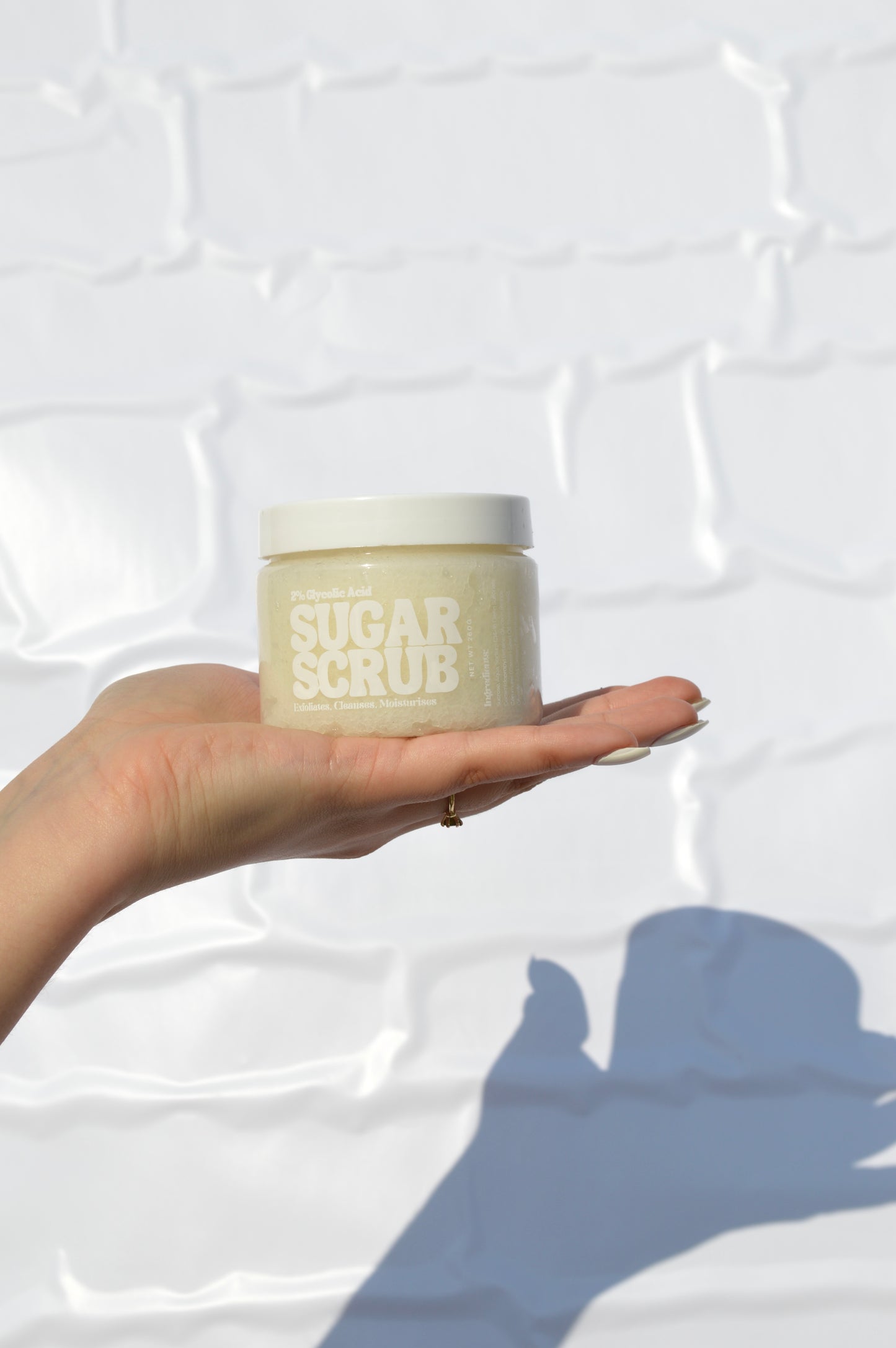 Unscented Glow – 2% Glycolic Acid Foaming Body Scrub