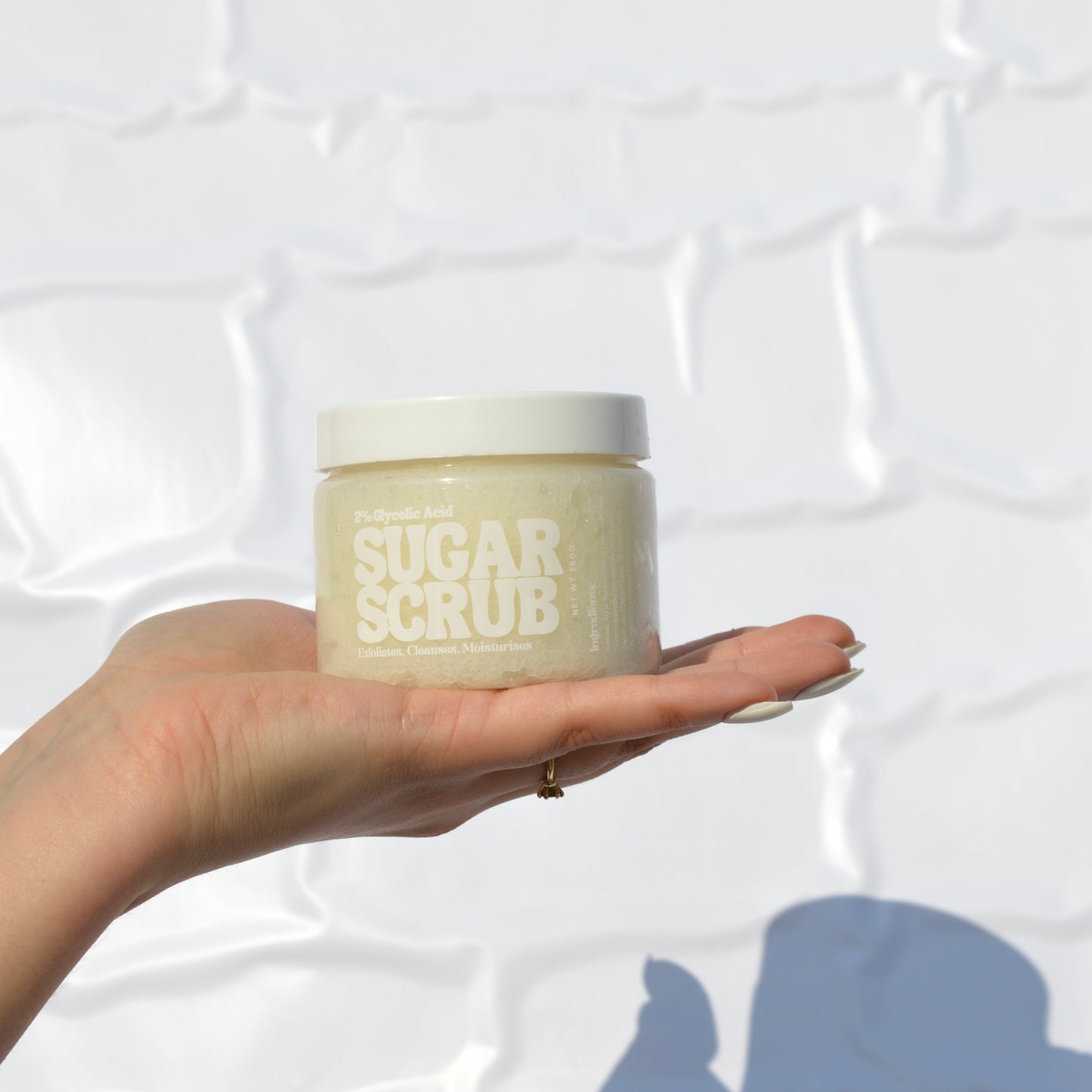 Unscented Glow – 2% Glycolic Acid Foaming Body Scrub