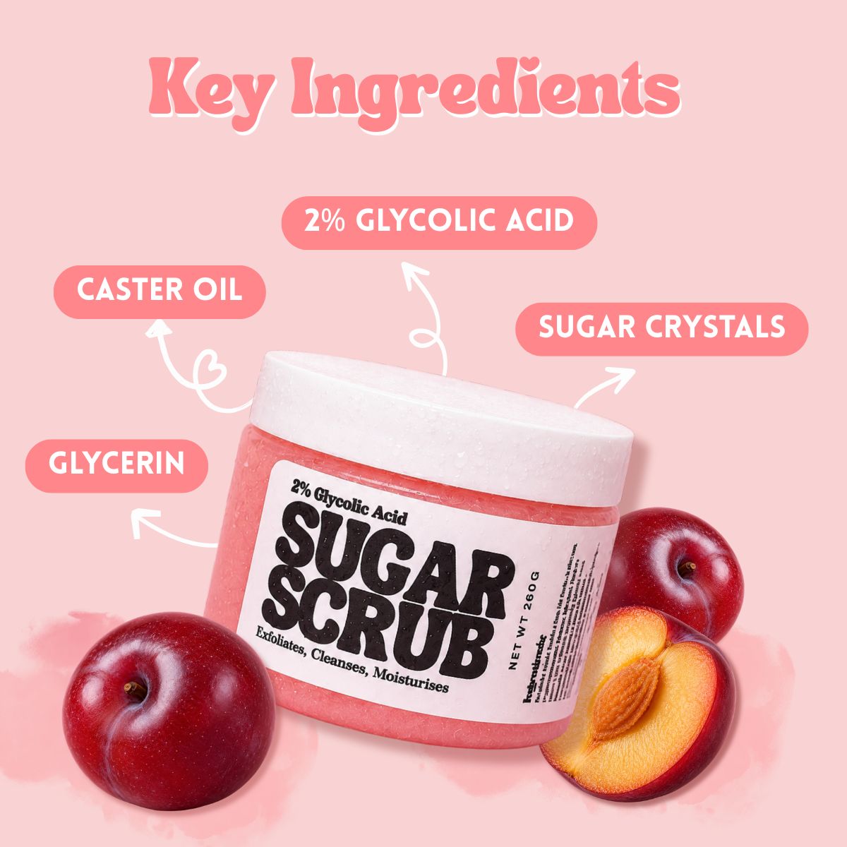 Sugar Plum – Foaming Body Scrub