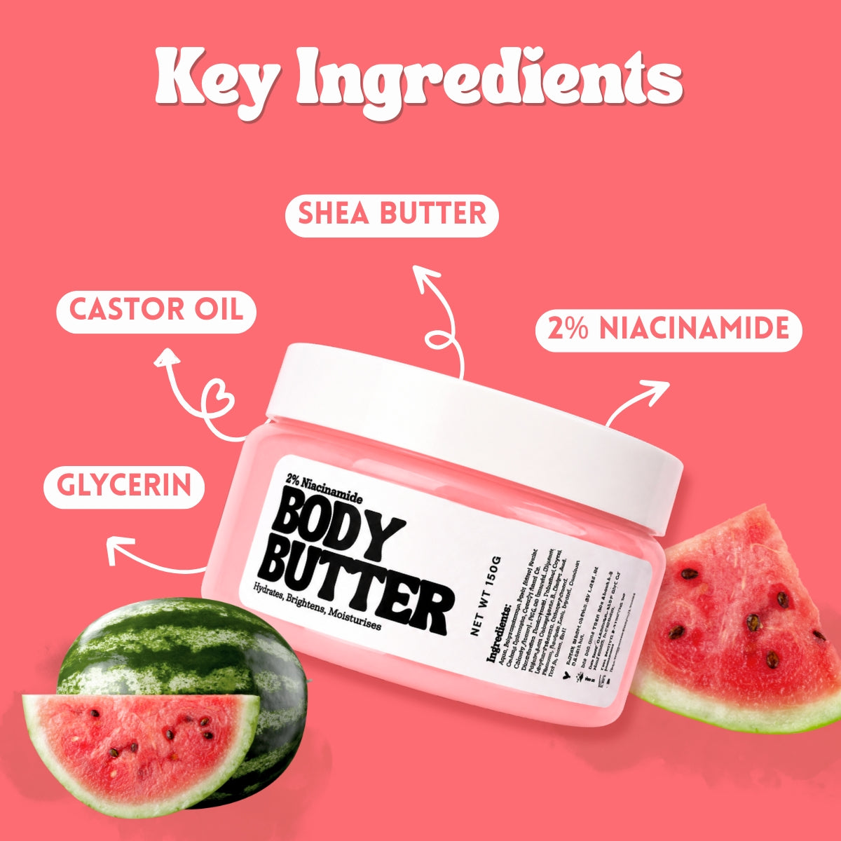 Watermelon Mojito – Niacinamide Shea Body Butter