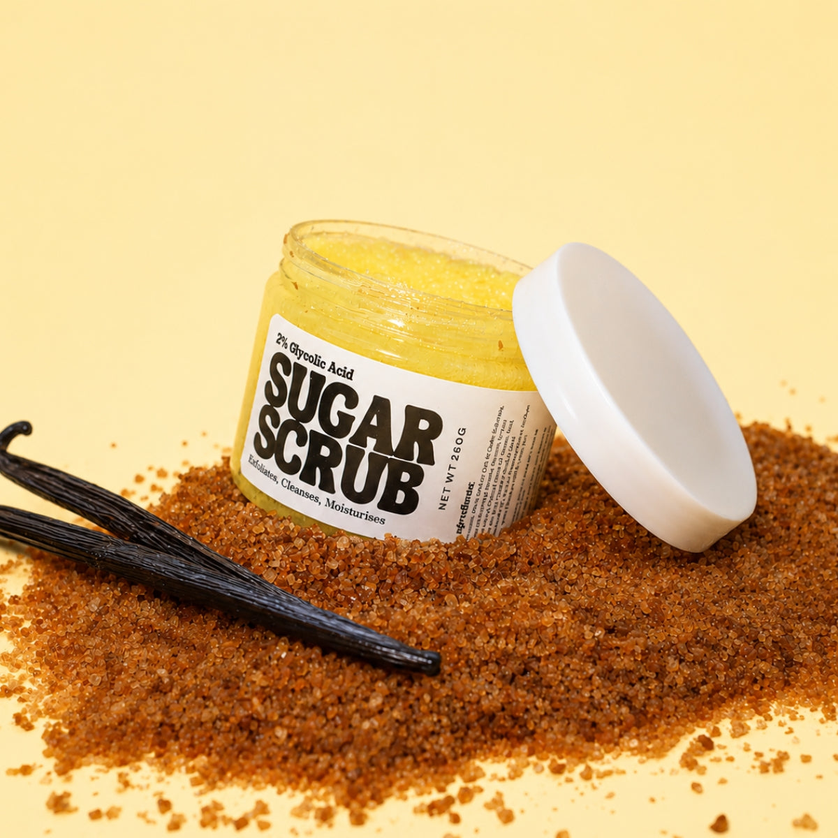 Vanilla Skin – Foaming Body Scrub