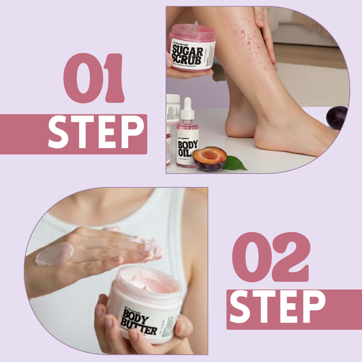 Sugar Plum Shave Butter Duo