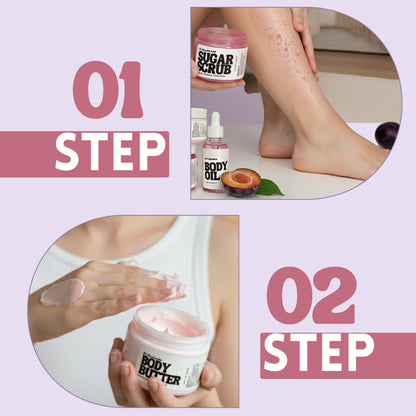 Sugar Plum Shave Butter Duo