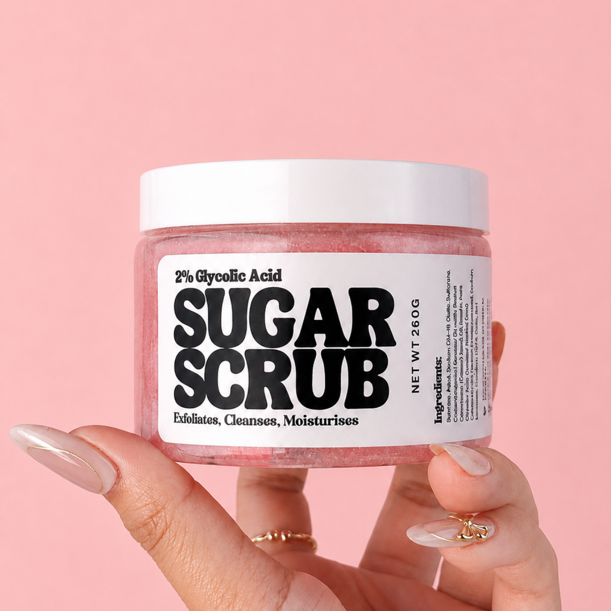 Glycolic Acid Sugar Body Scrub