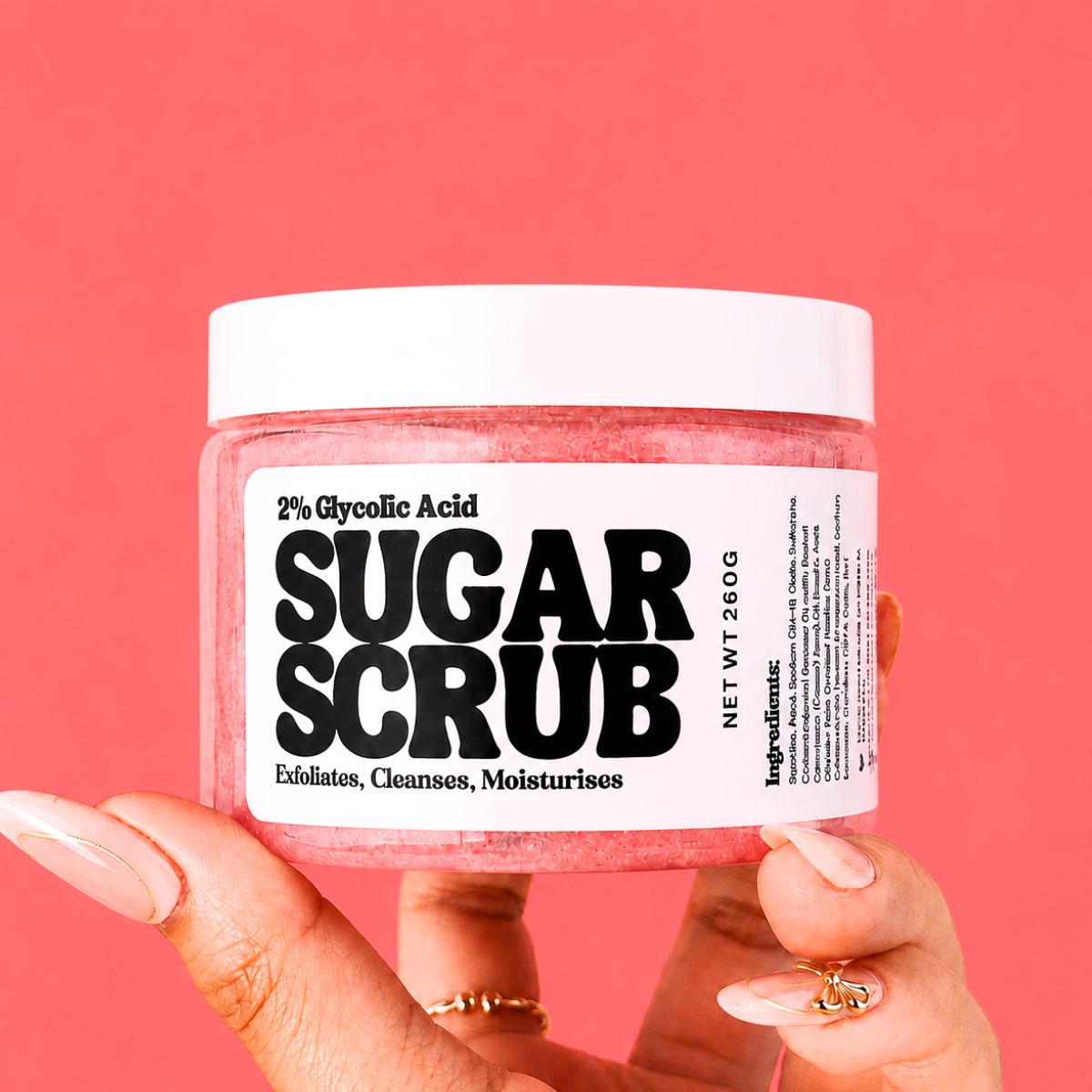 Watermelon Mojito – Glycolic Acid Foaming Sugar Scrub