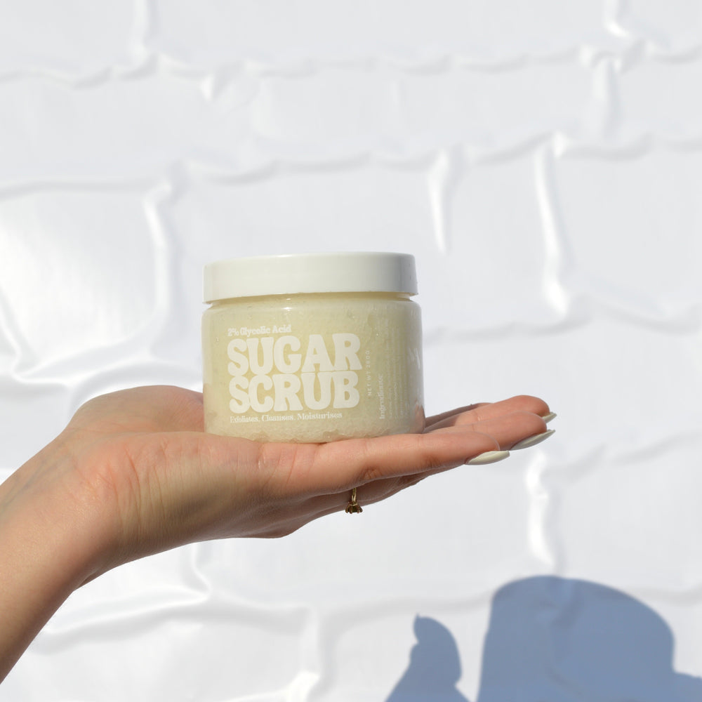 Unscented Glow – 2% Glycolic Acid Foaming Body Scrub