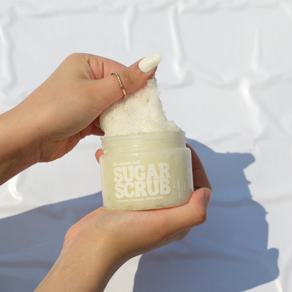 Unscented Glow – 2% Glycolic Acid Foaming Body Scrub