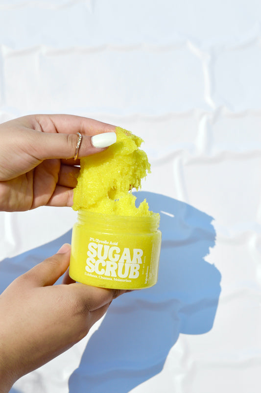 Vanilla Skin 2% Glycolic Acid Scented Foaming Sugar Scrub