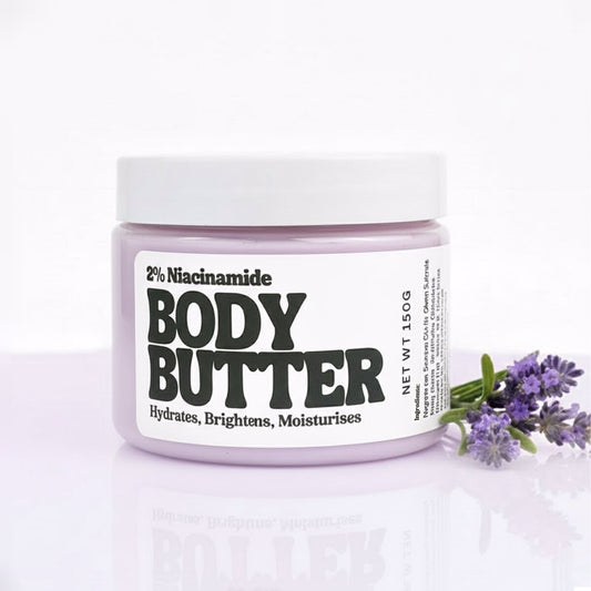 Lavender Love – 2% Niacinamide Shea Body Butter