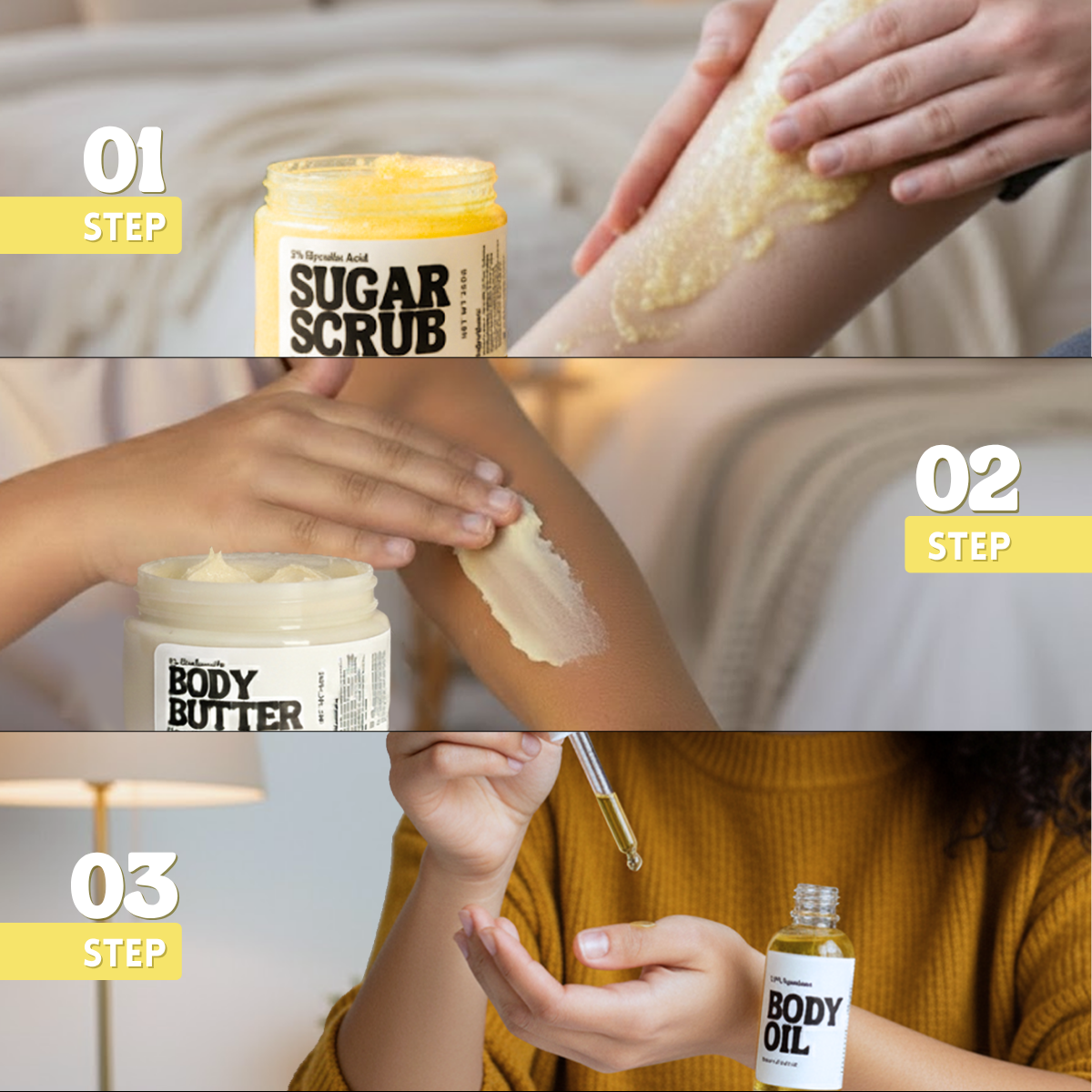 Vanilla Skin Body Care Bundle