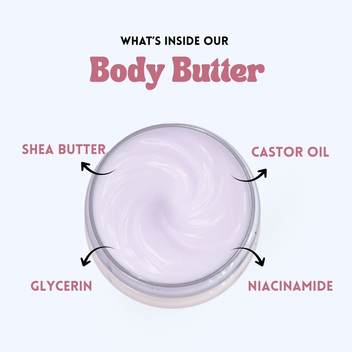 Lavender Love – 2% Niacinamide Shea Body Butter
