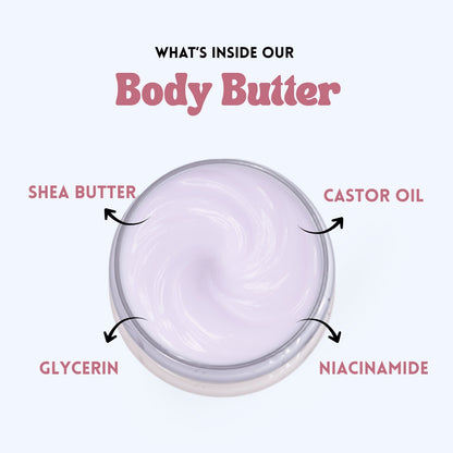 Lavender Love – 2% Niacinamide Shea Body Butter
