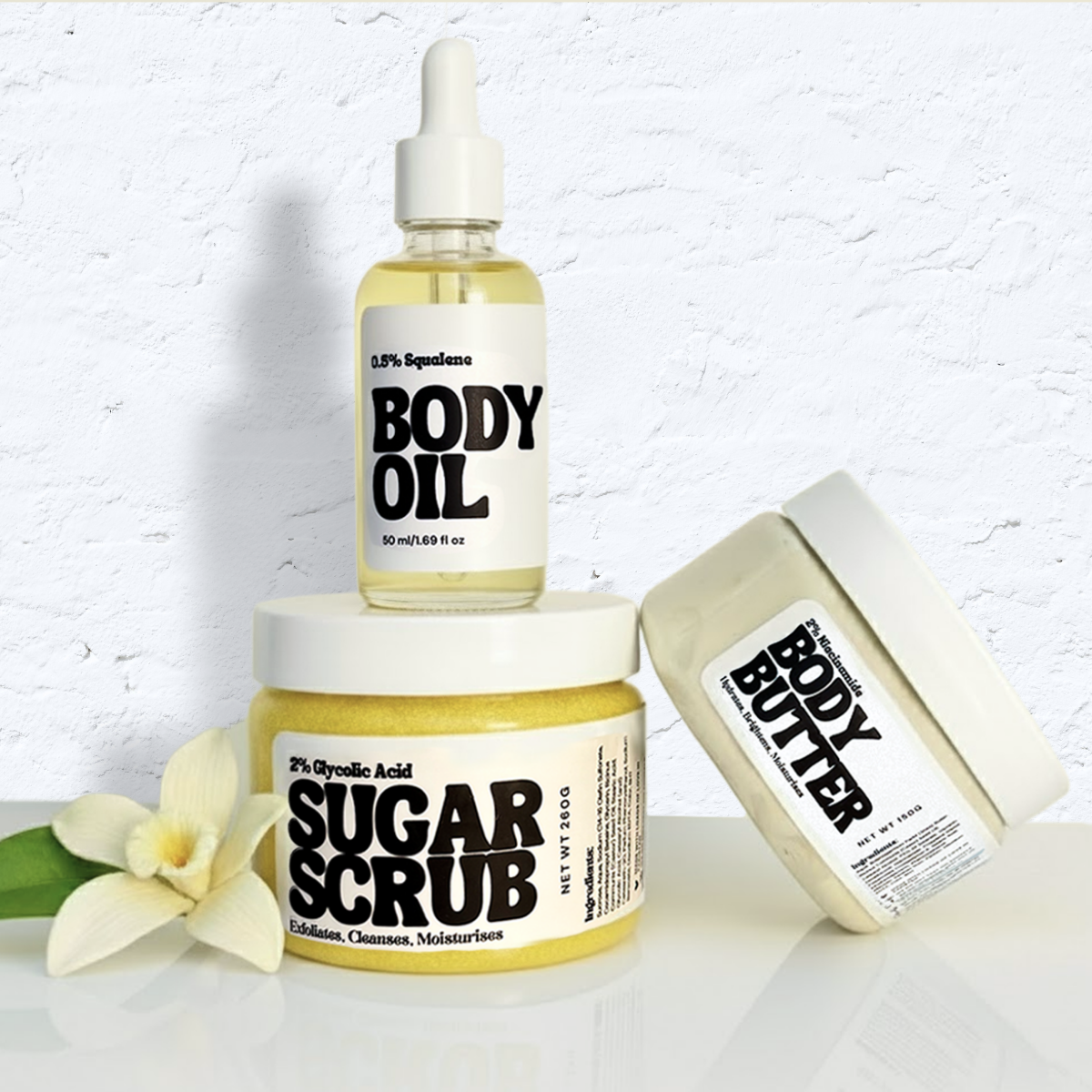 Vanilla Skin Body Care Bundle