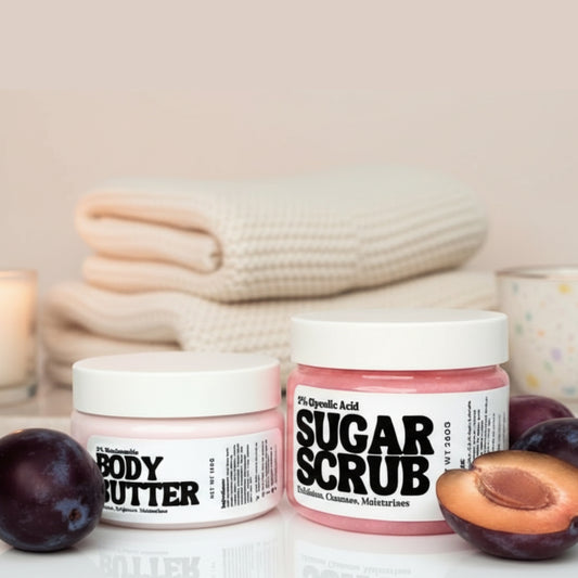 Sugar Plum Shave Butter Duo