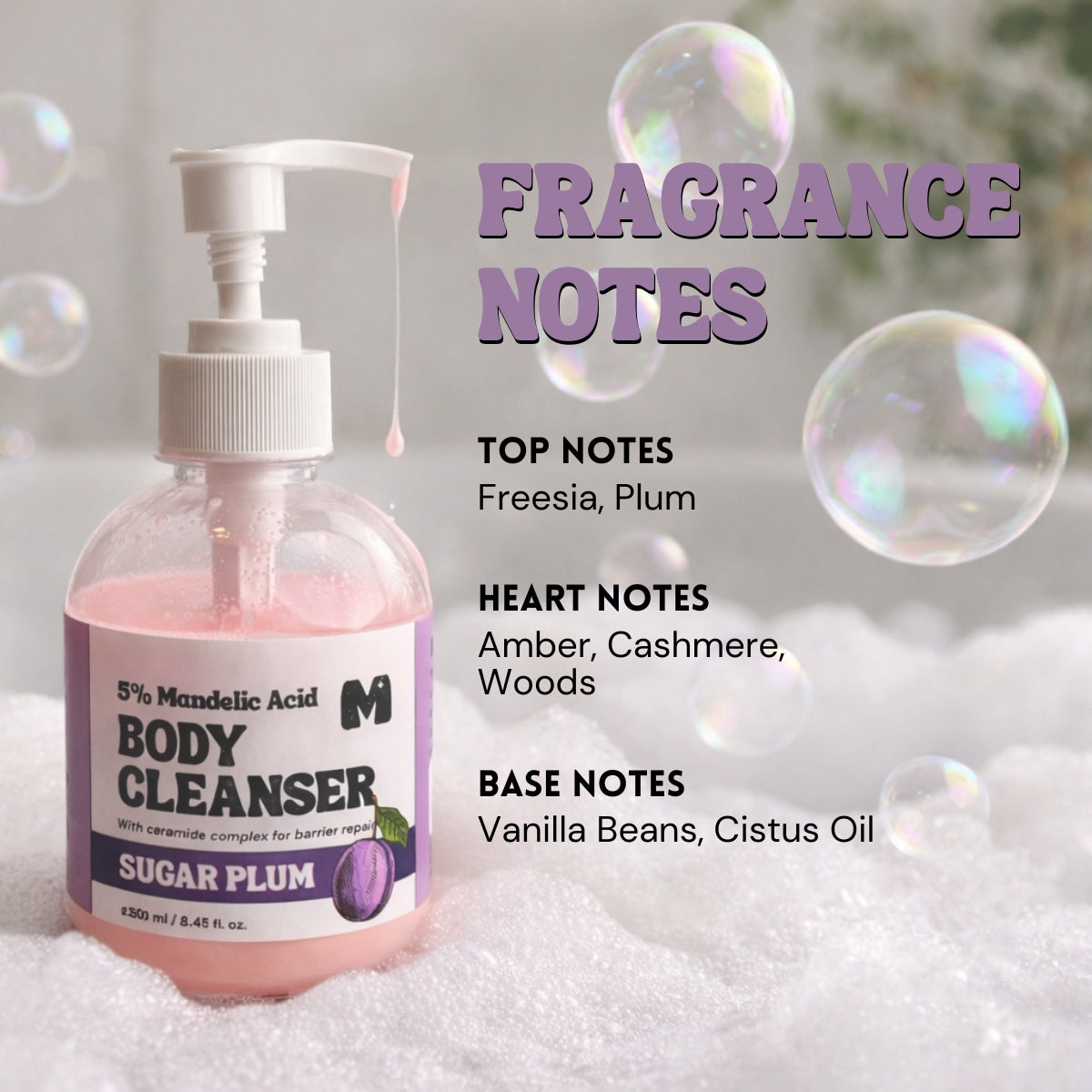 Sugar Plum Glow Body cleanser